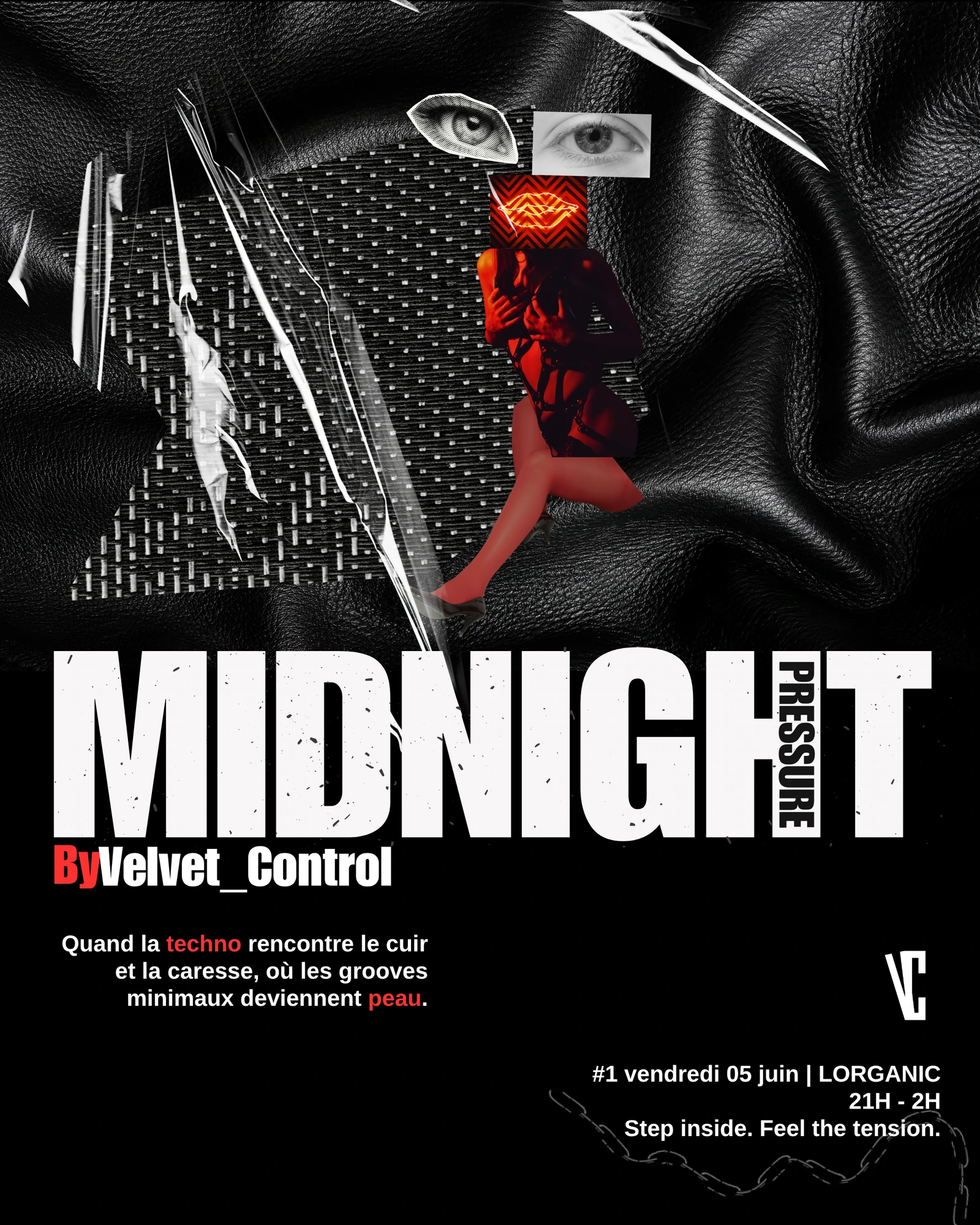 Affiche Midnight Pressure #1 — L'Organik
